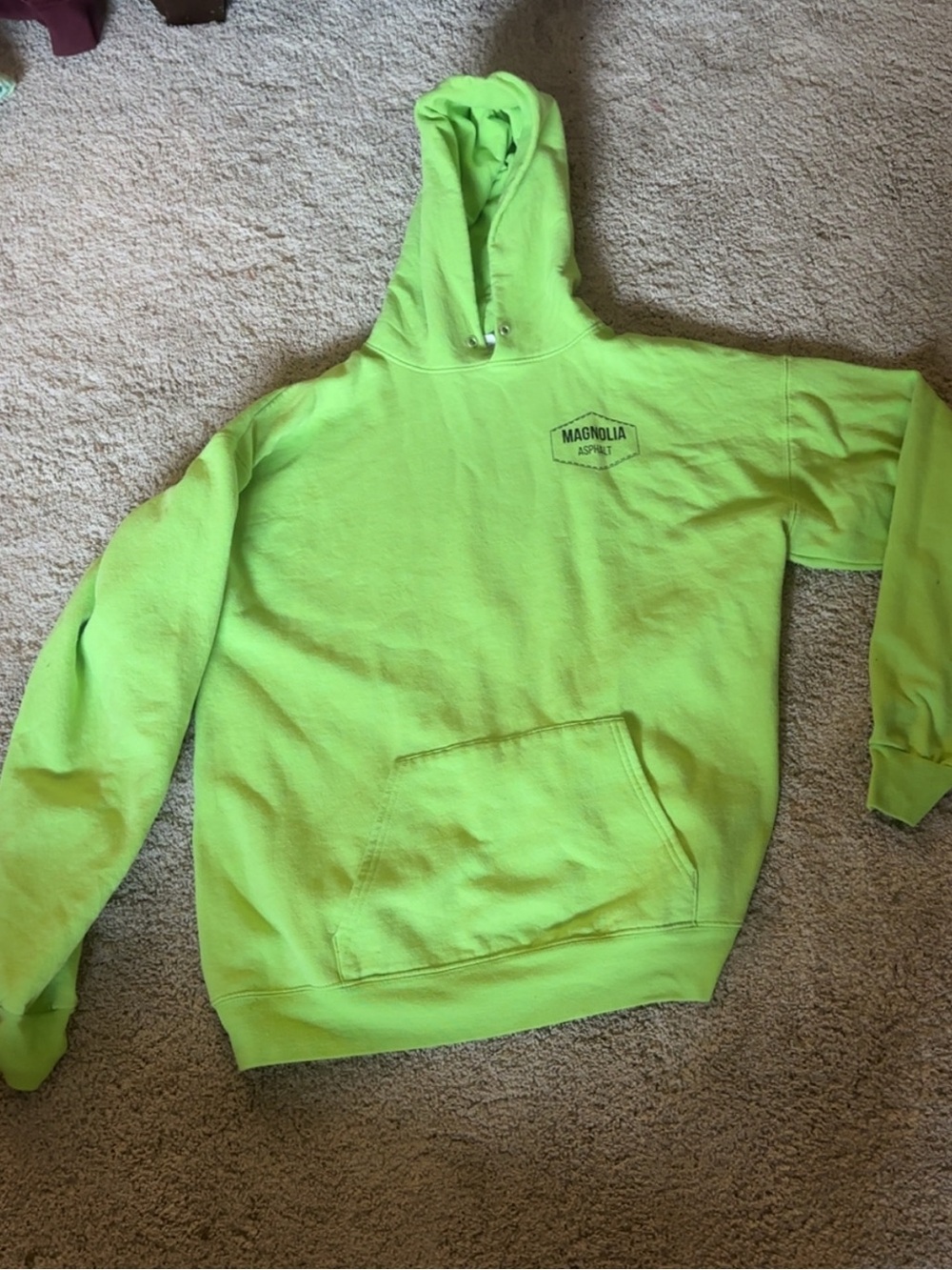 Lime Green Magnolia asphalt hoodie
 Size L
Amazing condition